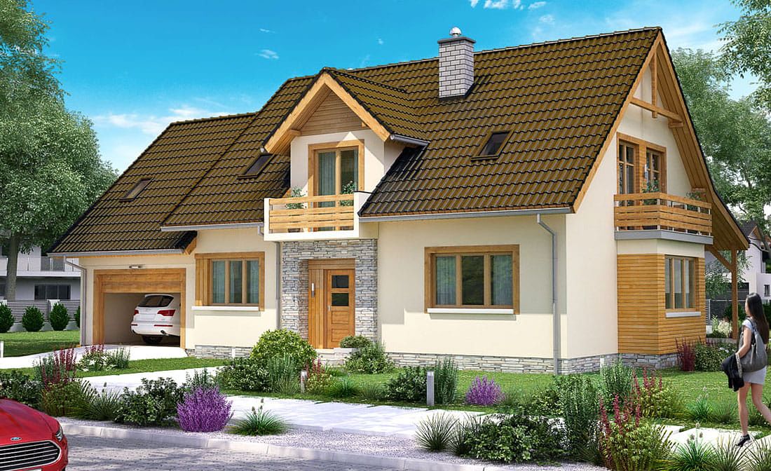 Проект дома IBI-6172-58